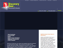 Tablet Screenshot of discoverydoor.com